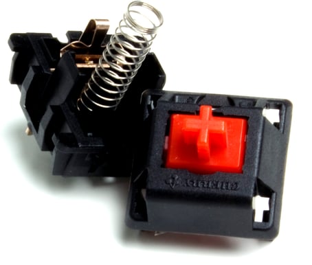 SteelSeries 6G v2 Red Mechanical Keyboard MX Red