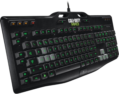 Logitech G105 Gaming Keyboard Made for Call of Duty