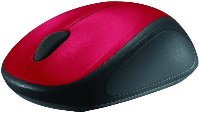 Logitech M235 Wireless Mouse Röd