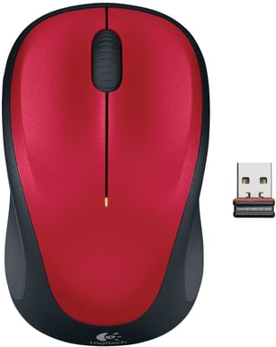Logitech M235 Wireless Mouse Röd