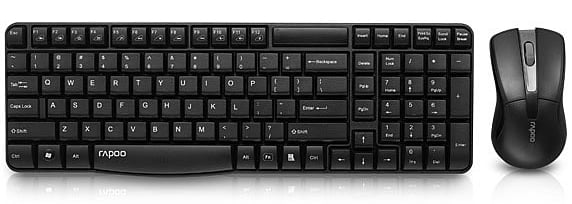 Rapoo 1800 Wireless Mouse & Keyboard
