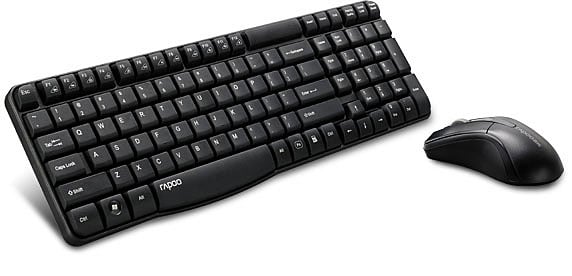 Rapoo 1800 Wireless Mouse & Keyboard