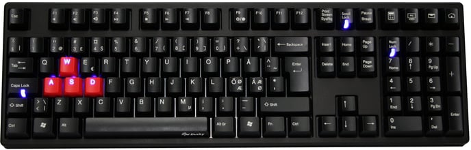 Ducky G2Pro Black Switch Mechanical Gaming Keyboard MX Black