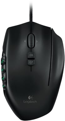 Logitech G600 MMO Gaming Mouse Black