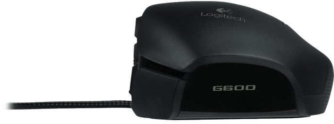 Logitech G600 MMO Gaming Mouse Black