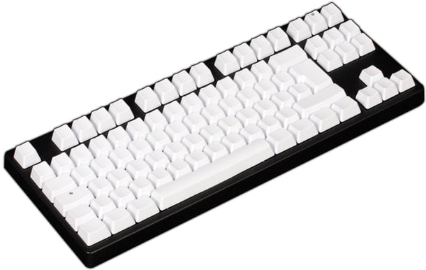 Ducky G2Pro Tenkeyless MX Brown PBT White engrave