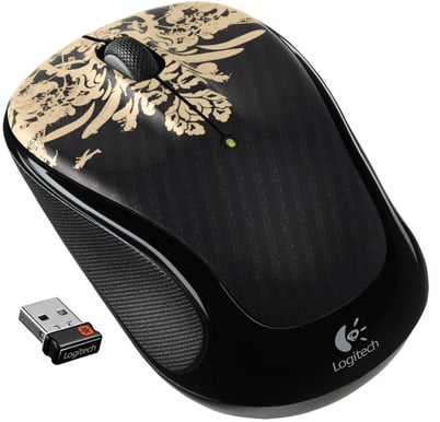 Logitech M325 Wireless Mouse Victorian Wallpaper