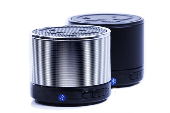TravelPac E-Storm Speaker Bluetooth Silver