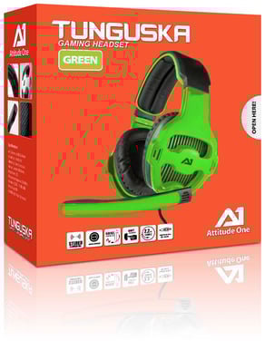Attitude One Tunguska Headset Green