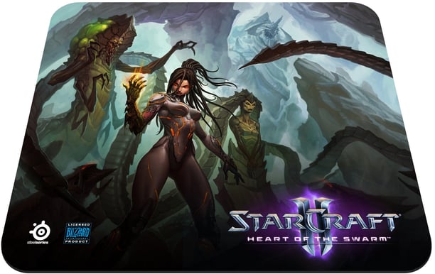 SteelSeries QcK StarCraft II Heart of the Swarm Kerrigan ed