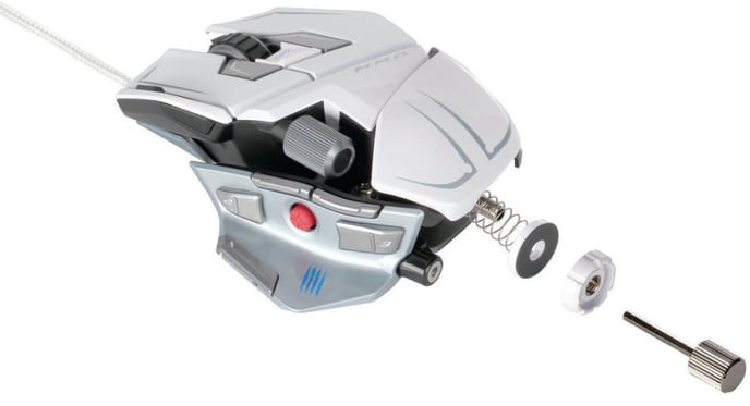 Mad Catz R.A.T. 7 MMO Gaming Mouse White