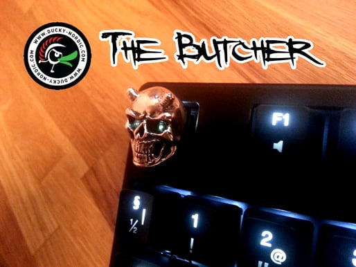 Ducky Nordic The Butcher metal cap Cherry MX