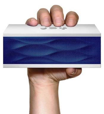 Jawbone Jambox Dark Blue Wave Grill Bluetooth speaker