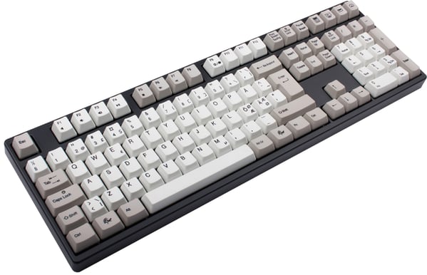 Ducky G2Pro Dyesub Grey/White PBT MX Black