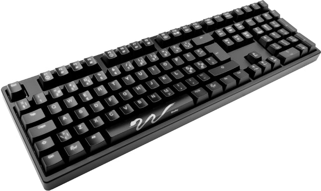 Ducky SHINE3 White Led MX Blue
