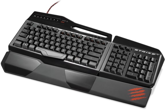 Mad Catz S.T.R.I.K.E.3 Black Gaming Keyboard