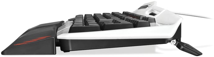 Mad Catz S.T.R.I.K.E.3 White Gaming Keyboard