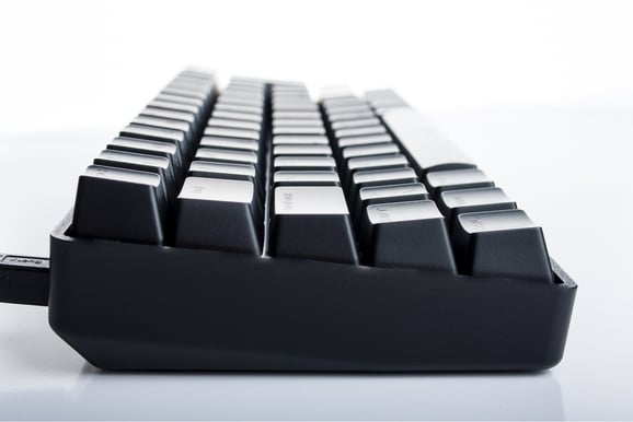 Ducky Mini Purple Led MX Black