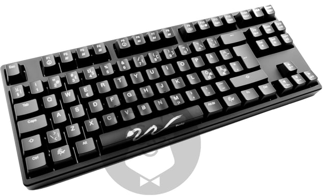 Ducky Shine3 TKL White Led MX Red