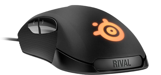 SteelSeries Rival Svart