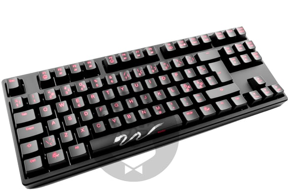 Ducky SHINE3 TKL Purple Led MX Black