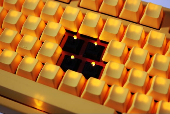 Ducky YYY TKL Engraved PBT MX Red