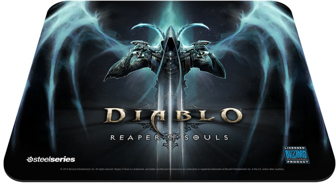 SteelSeries Qck Diablo III Reaper of Souls-edition