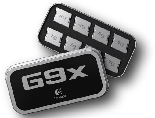 Logitech G9x Gaming MouseCoD MW3-Edition + Musmatta på köpet