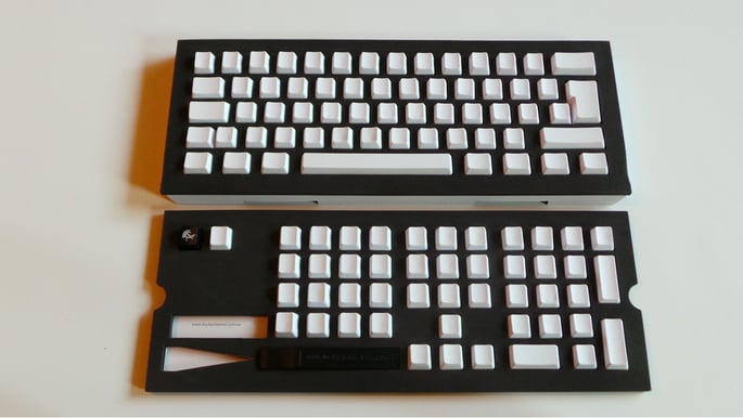 Ducky Keycap Thick PBT 109 Set White Blank