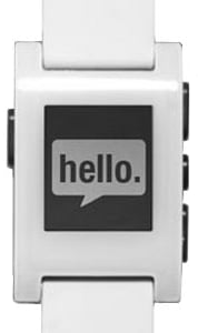 Pebble Smartwatch Vit