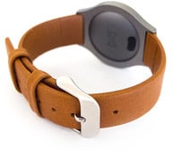Misfit Shine läderarmband (brunt)