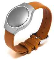 Misfit Shine läderarmband (brunt)