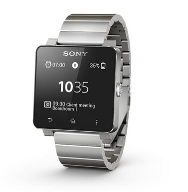 Sony SmartWatch SW2 Silver Metal