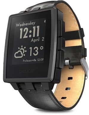 Pebble Steel Matt svart