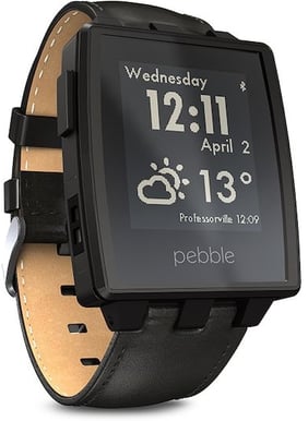Pebble Steel Matt svart