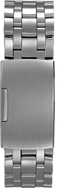 Pebble Steel Brushed Stainless Metal Watchband