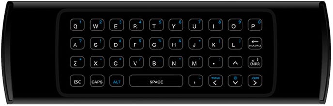 TLBB RF Dual Keyboard Remote