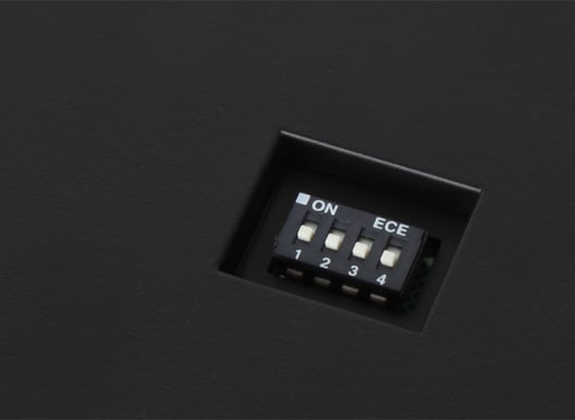 Ducky SHINE3 Blue Led MX Black