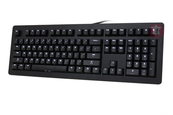 Ducky Legend White LED Black Case MX Brown