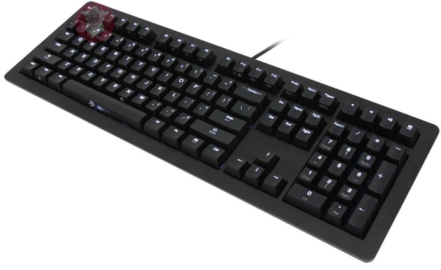 Ducky Legend White LED Black Case MX Brown