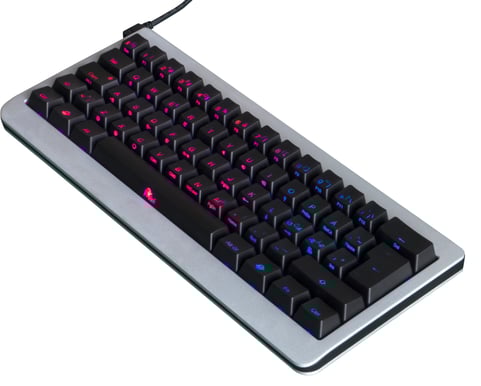 Ducky Mini Multicolor Led MX Brown