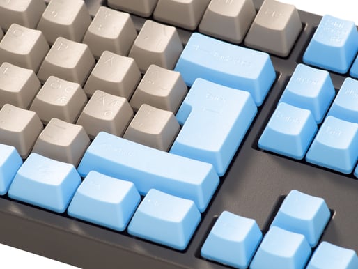 Ducky Premier Blue & Dark grey PBT MX Blue