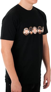 Ninjas in Pyjamas T-shirt Circles Large