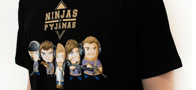 Ninjas in Pyjamas T-shirt Trophy Small