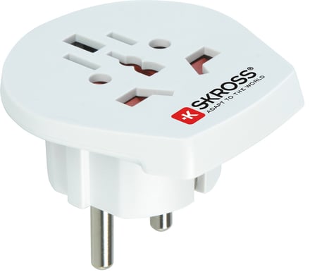 SKROSS Reseadapter Världen till EU