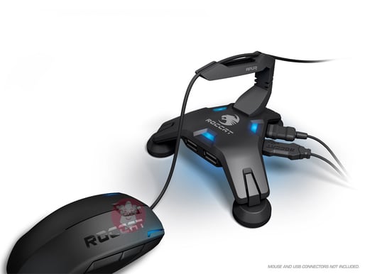 Roccat Apuri Active USB Hub Mouse Bungee