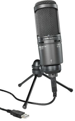 Audio Technica Microphone AT2020 USB+