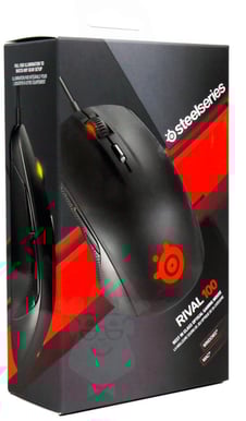 SteelSeries Rival 100 Svart