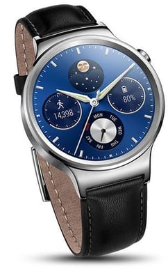 Huawei Watch Classic Svart läderband