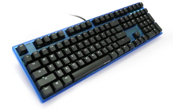 Ducky One MX Blue Vit Led Blått chassi